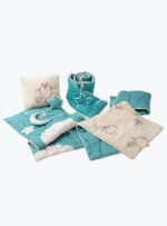 Rehabilitation set made of wool knitwear with added cotton