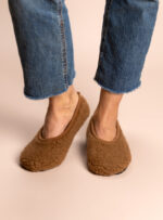 Vesna Wool Slippers – Brown - Image 3