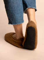 Vesna Wool Slippers – Brown - Image 4