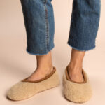 Vesna Wool Slippers – Beige