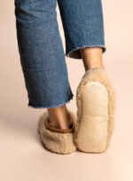 Vesna Wool Slippers – Beige - Image 3