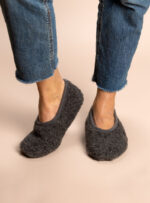 Wool Slippers Vesna – Graphite - Image 2