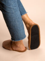 Inka wool slippers, beige - Image 2