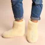 Mokosz Wool Slippers – Ecru