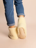 Mokosz Wool Slippers – Ecru - Image 2