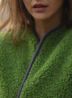 Damen-Wollweste – grün – Bild 3