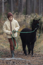 Children’s Ecru Merino Wool Jacket - Image 2