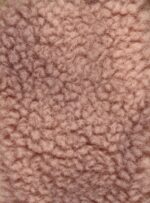 Wool mittens – fingerless gloves – toffee - Image 2