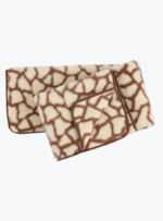 Wolldecke MERINO Giraffe – Bild 2