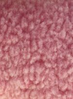 Children’s wool slippers, light pink - Image 3