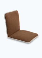 Wool Seat Cushion 40×80 cm – Brown Stripes