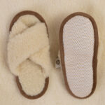 Dobrawa Wool Slippers, Ecru