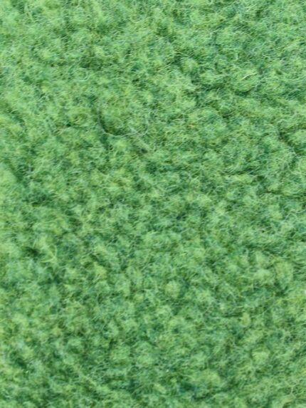 zielony materiał wełniany