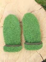 Wollhandschuhe Mokosze, hellgrün – Bild 2