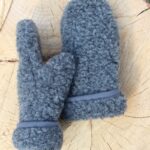 Wool Mokosze Gloves, Graphite