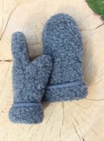 Wool Mokosze Gloves, Graphite