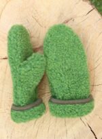Wollhandschuhe Mokosze, hellgrün