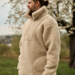 Bluza wełniana merino, Bielik